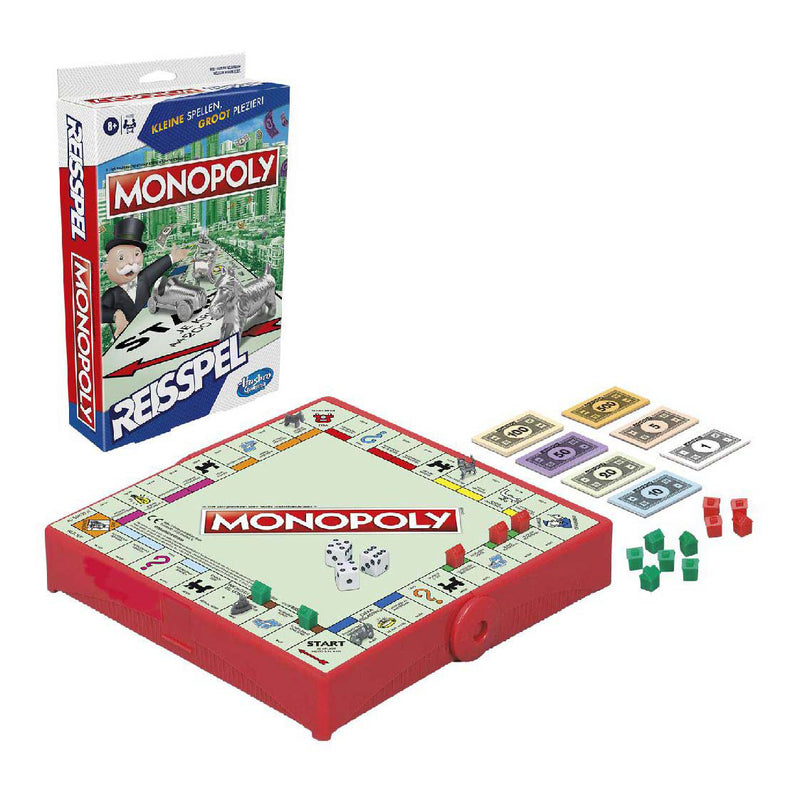 Load image into Gallery viewer, Hasbro gaming monopoly reisspel 2-4 spelers