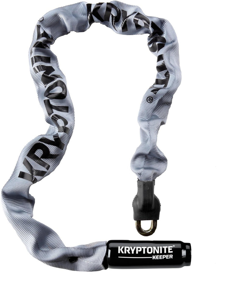 Afbeelding laden in galerijviewer, Kryptonite kettingslot keeper 85 cm staal grijs