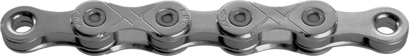 Load image into Gallery viewer, KMC Fietsketting E1 EPT 110 schakels, 1 2 X 3 32, Zilver, 306g