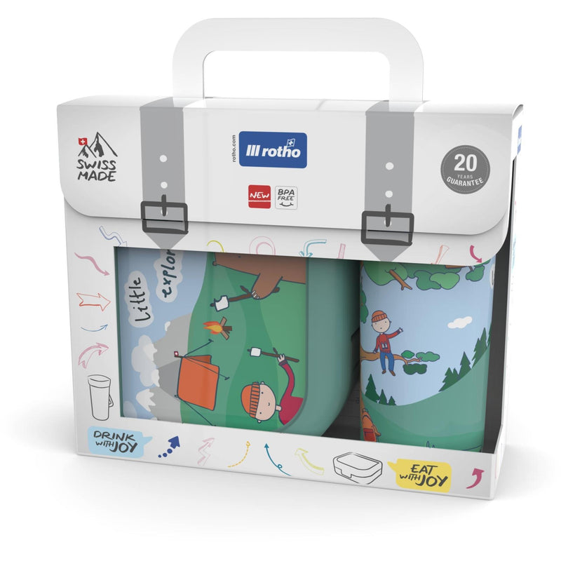 Load image into Gallery viewer, Rotho lunchset to go kids explorer boys