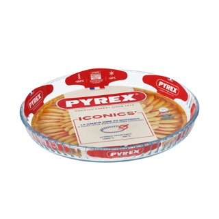 Afbeelding laden in galerijviewer, Pyrex taartvorm rond, 31 cm - | bake enjoy