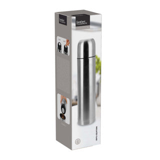 Cargue la imagen en el visor de la galería, No brand isolatiekan rvs 1 liter | 2 stuks