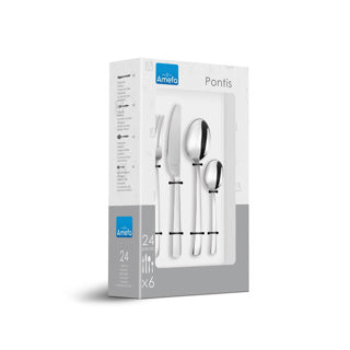 ギャラリービューアに画像をロードする, Amefa bestekset 24 delig pontis