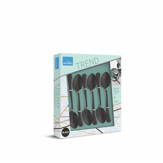 Afbeelding laden in galerijviewer, Amefa austin vintage theelepels - 6 stuks - zwart