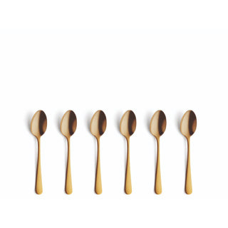 Chargez l'image dans la visionneuse de la galerie, Amefa austin theelepels goud 6 stuks