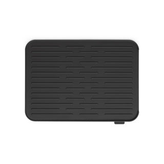 Afbeelding laden in galerijviewer, Brabantia sinkside afdruipmat - siliconen - 44 x 32 cm - dark grey