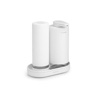 Chargez l'image dans la visionneuse de la galerie, Brabantia sinkstyle zeepdispenser set - mineral fresh white