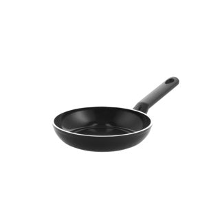 Afbeelding laden in galerijviewer, Bk easy induction koekenpan 20cm - pfas-vrije antikleeflaag - koekenpan inductie - keramische pan - ovenbestendig tot 160°c - koudgrepen - zwart