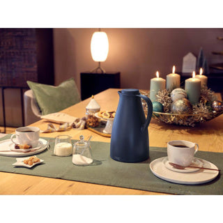 Afbeelding laden in galerijviewer, Leifheit harmonic thermoskan - 1 liter - donkerblauw