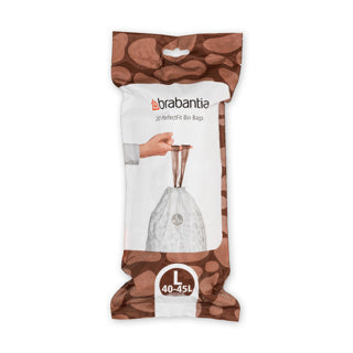 Load image into Gallery viewer, Brabantia perfectfit afvalzak, code l, 45l, 20 stuks | 4 stuks