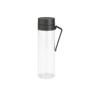 Afbeelding laden in galerijviewer, Brabantia waterfles make take 0,5l donkergrijs | 2 stuks