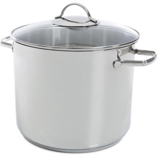 ギャラリービューアに画像をロードする, Bk soeppan 26cm - 11l - zonder pfas-vrije antikleeflaag - inductie kookpan - rvs kookpan - ovenbestendig tot 230°c - met glazen deksel - zilver