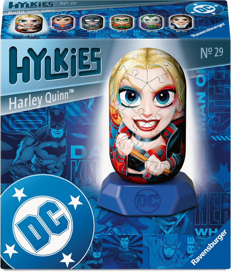 Afbeelding laden in galerijviewer, Ravensburger 3d puzzel hylkies dc harley quinn - 54st.