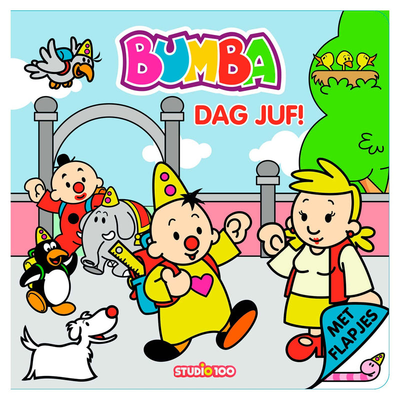 Load image into Gallery viewer, Studio 100 - babyboek Bumba Dag juf! junior 19 x 19 cm foam