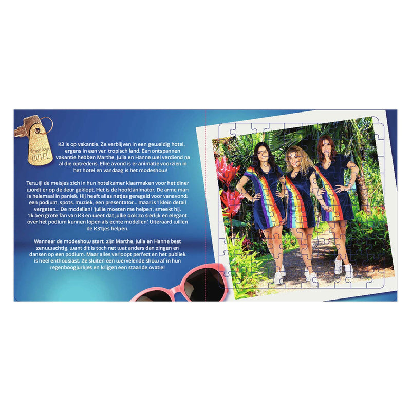 Load image into Gallery viewer, K3 Puzzelboek - Een nieuw begin