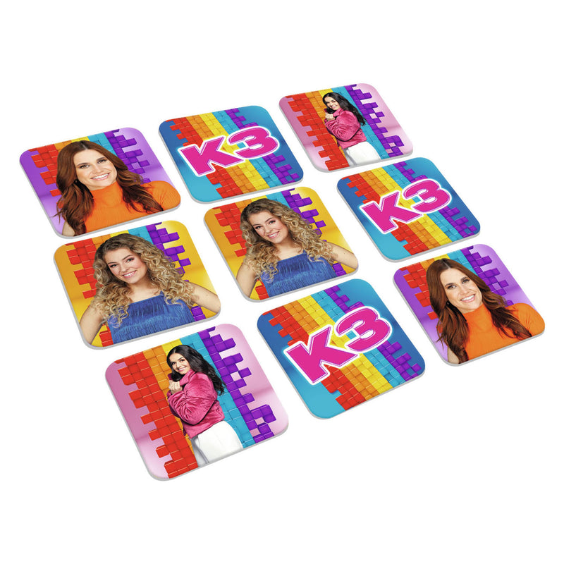 Afbeelding laden in galerijviewer, K3 spel - 4 in 1 spel - memo, domino, puzzel en lotto