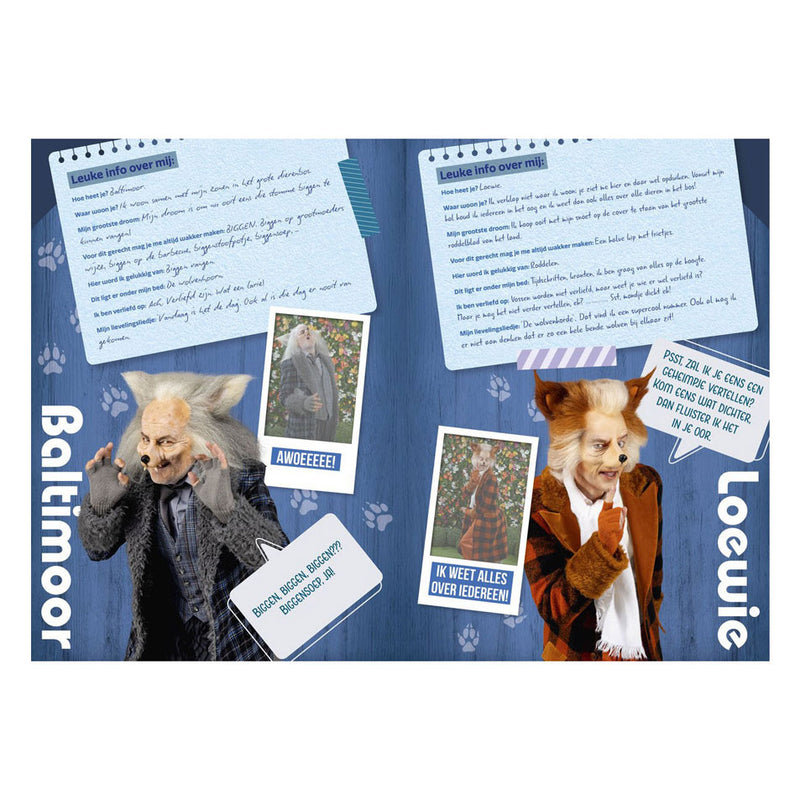 Afbeelding laden in galerijviewer, K3 : 3 biggetjes fanboek met stickers