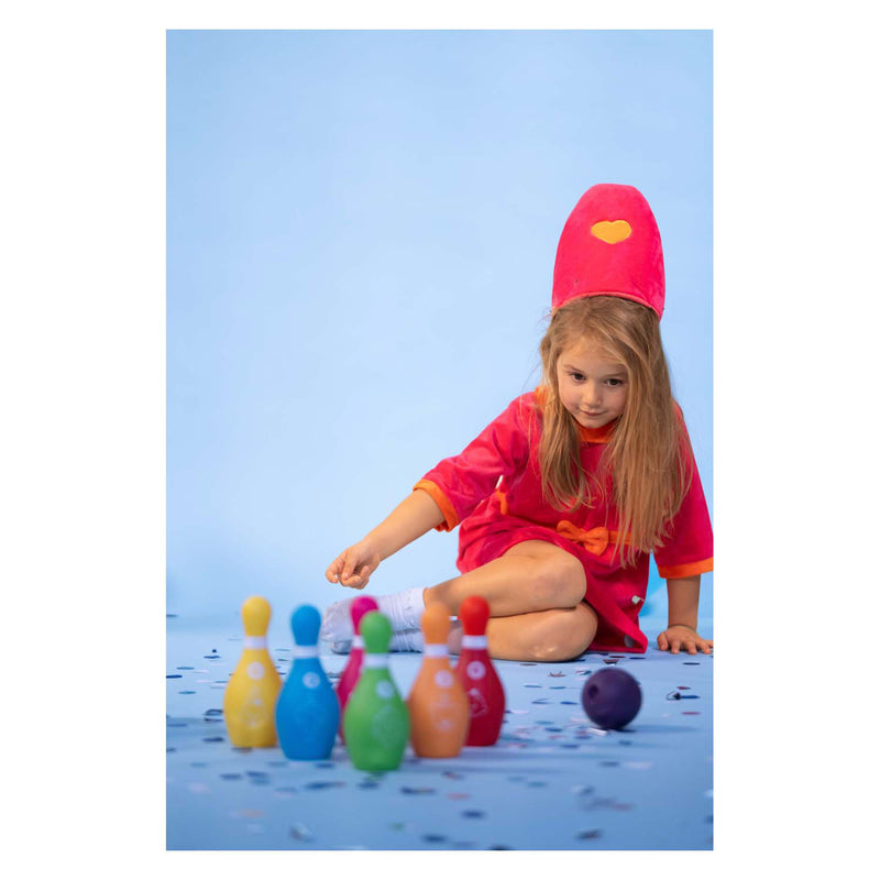 Afbeelding laden in galerijviewer, Bumba kegelspel - bowling set - 6 kegels