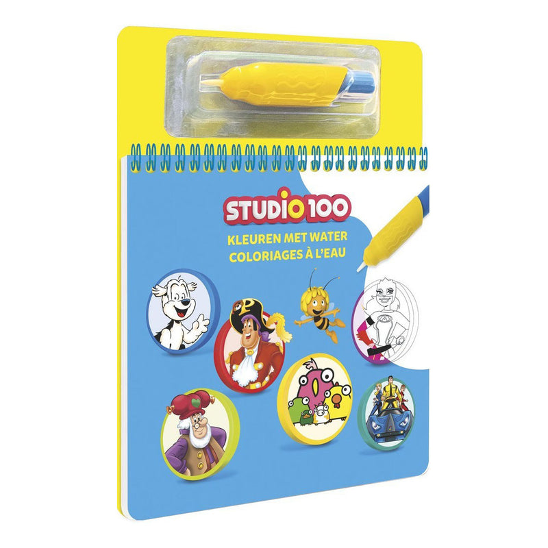 Load image into Gallery viewer, Studio 100 kleuren met water kleurboek