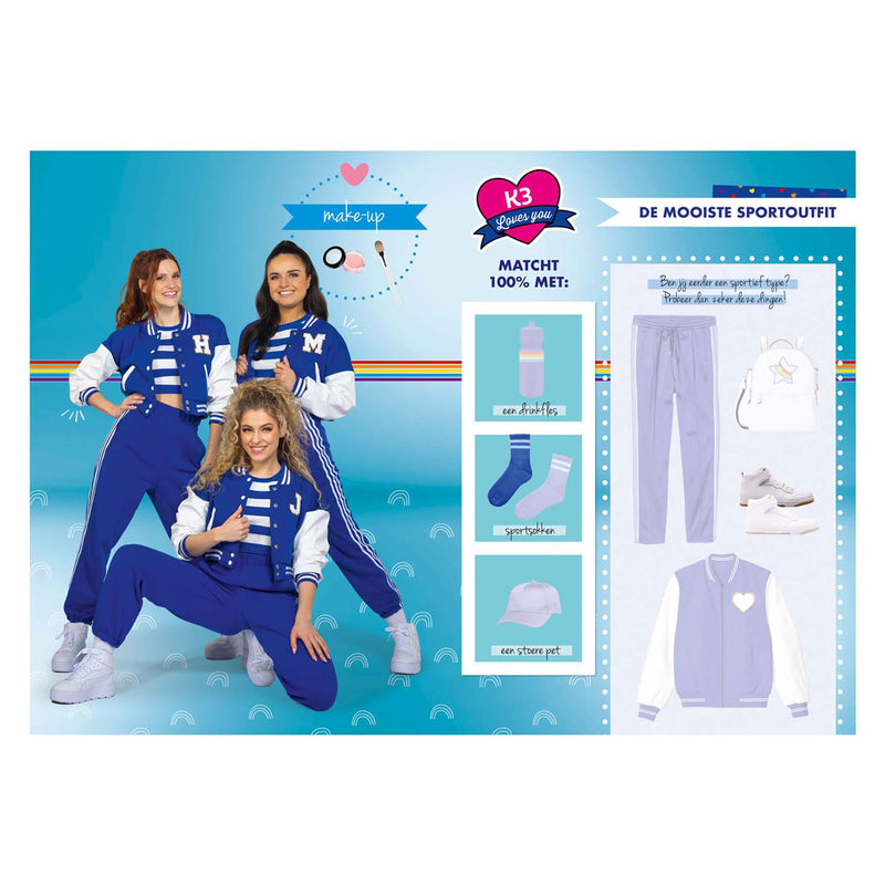 Afbeelding laden in galerijviewer, K3 stickerboek - outfit stickerboek - met meer dan 70 stickers