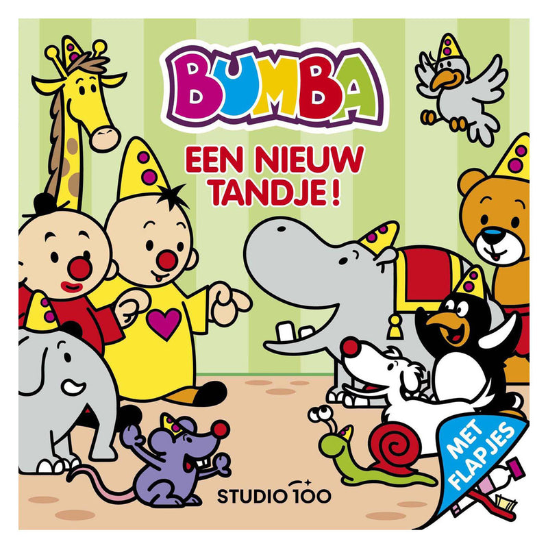 Afbeelding laden in galerijviewer, Studio 100 bumba kartonboek met flapjes - nieuw tandje
