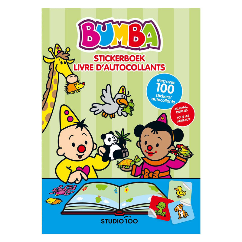 Afbeelding laden in galerijviewer, Bumba stickerboek - dieren