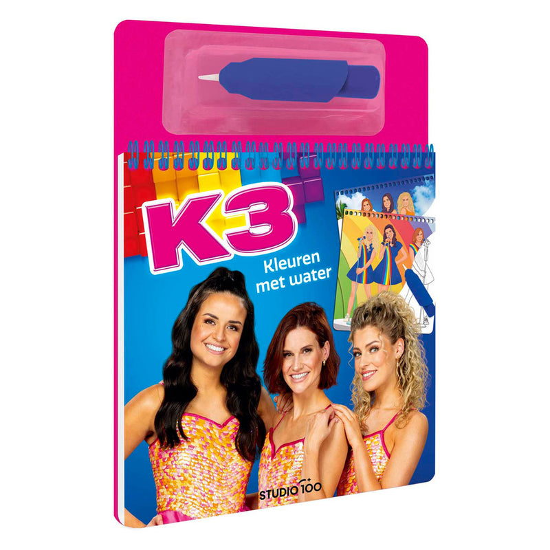 Load image into Gallery viewer, Studio 100 k3 kleurboek - kleuren met water