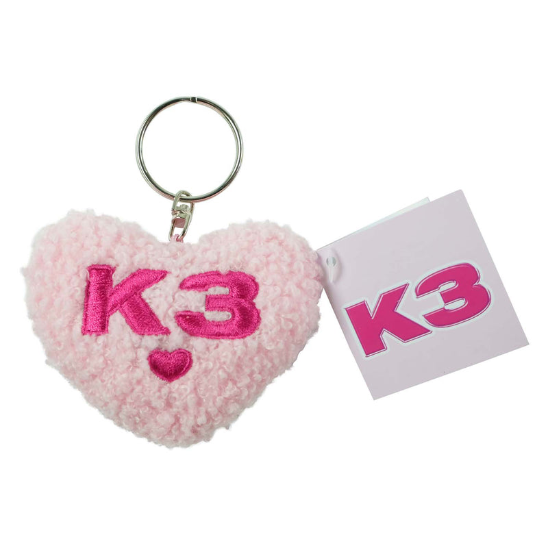 Afbeelding laden in galerijviewer, K3 sleutelhanger pluche hart