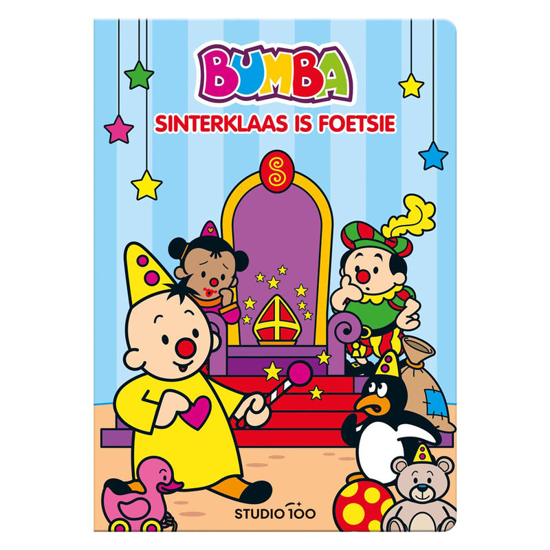 Load image into Gallery viewer, Studio 100 bumba kartonboek - sinterklaas is foetsie!