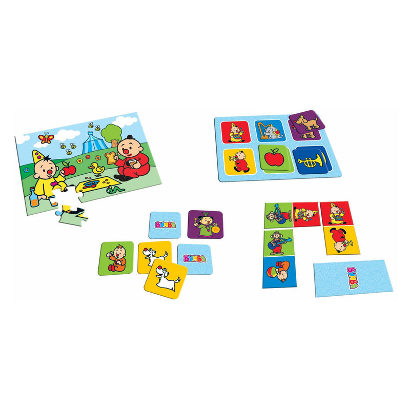 ギャラリービューアに画像をロードする, Bumba bordspel - 4 in 1 - puzzel, lotto, domino en memo