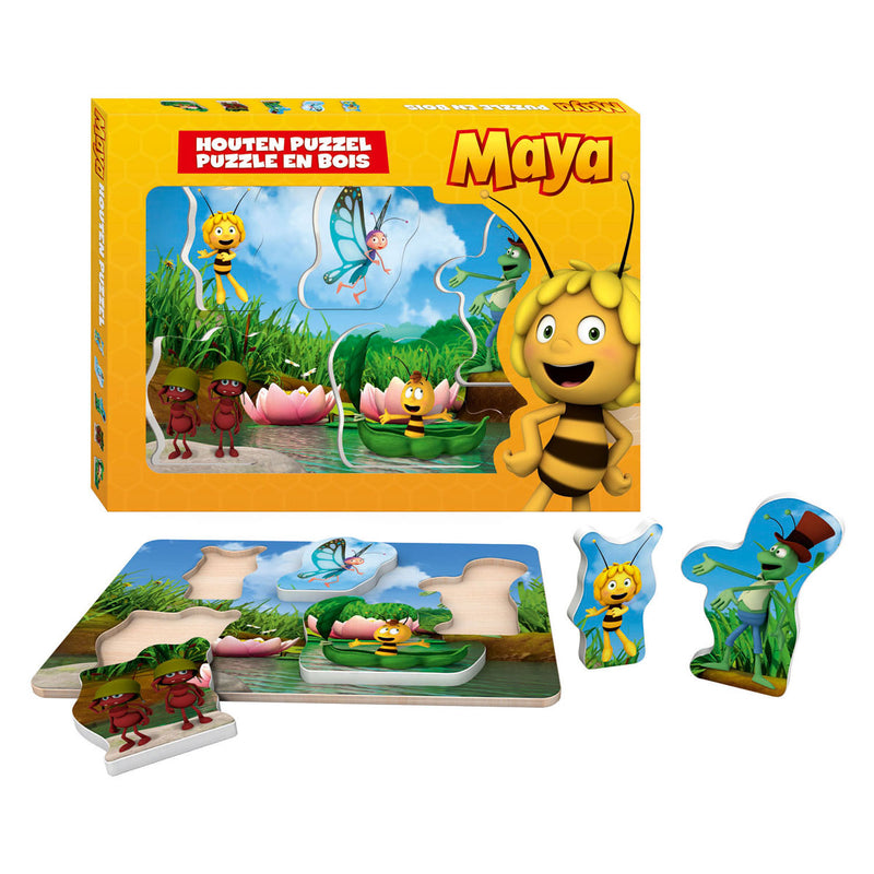 ギャラリービューアに画像をロードする, Studio 100 maya houten puzzel met dikke stukken - formaat a4