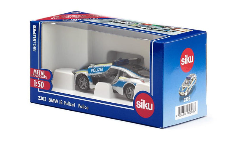 Load image into Gallery viewer, Siku 2303 bmw i8 politie auto (duits)