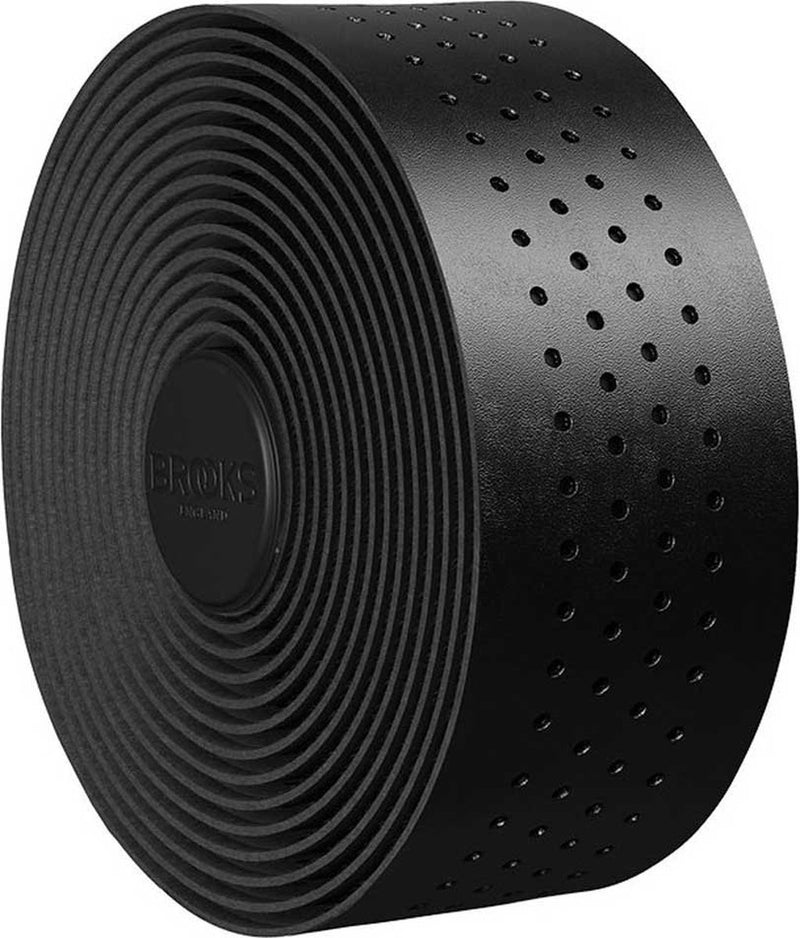 Afbeelding laden in galerijviewer, Brooks leather bar tape - black