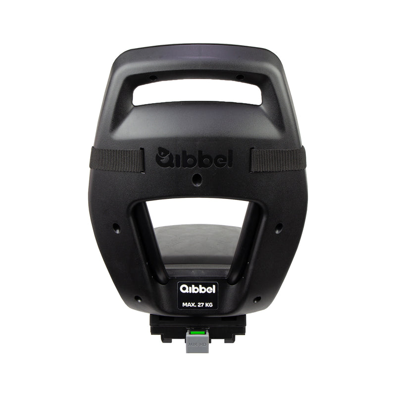 Load image into Gallery viewer, Qibbel achterzitje junior mik hd zwart compleet q350