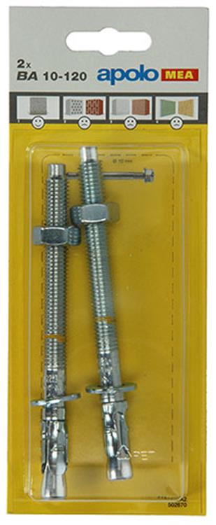 Afbeelding laden in galerijviewer, Celo 1015466 - 2 inslagankers ba 502670 10x120mm | 5 stuks