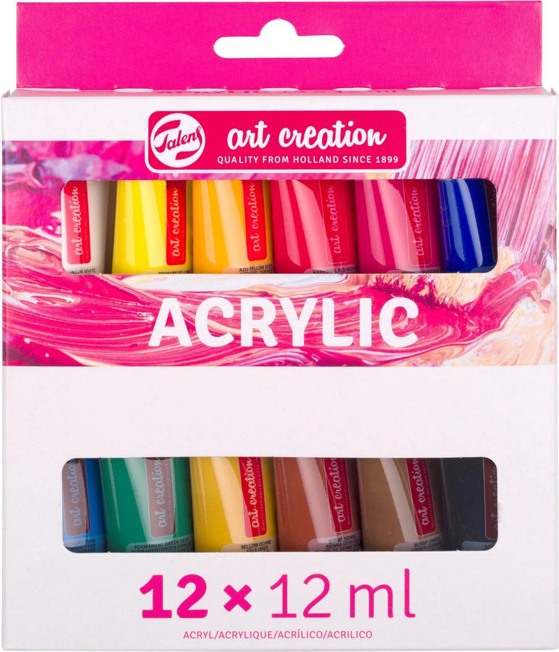 Chargez l'image dans la visionneuse de la galerie, Talens art creation acrylverf set | 12 x 12 ml