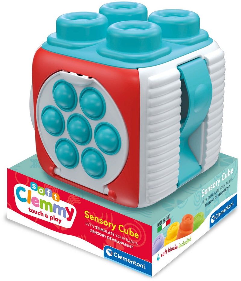 Afbeelding laden in galerijviewer, Clementoni baby soft clemmy sensorische kubus