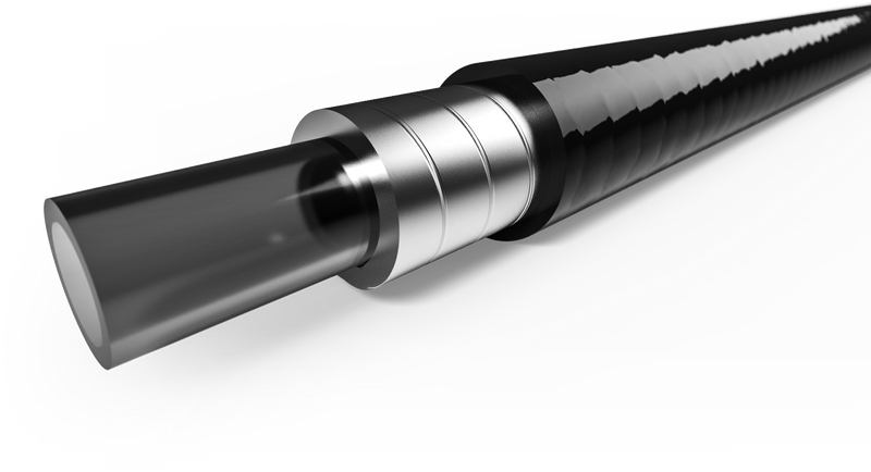 Load image into Gallery viewer, Elvedes rem buitenkabel met teflon voering ø4,9mm 10 meter (rol) - geel