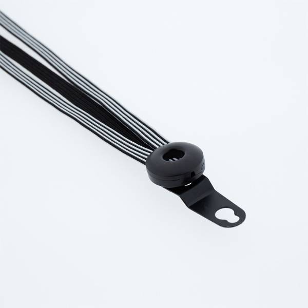 Load image into Gallery viewer, Qibbel widek snelbinder venture 24 zwarte beugels zwart wit