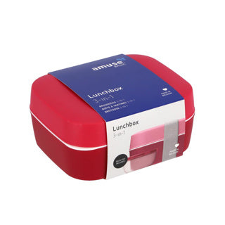 Load image into Gallery viewer, Amuse lunchbox 3-in-1 ruby | 2 stuks
