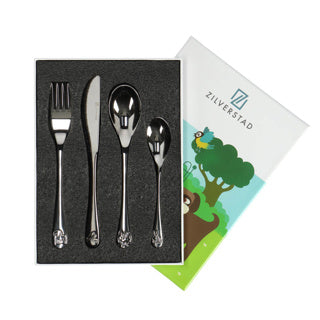 Load image into Gallery viewer, Kinderbestek 4 delig huisdieren