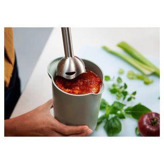 Load image into Gallery viewer, Mepal mixbeker met deksel 1l sage