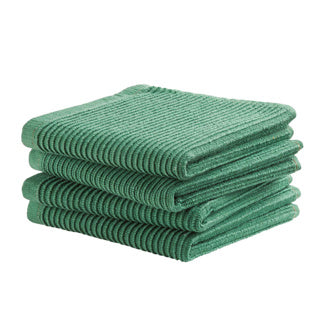 Laden Sie das Bild in Galerie -Viewer, Ddddd vaatdoek basic green 30 x 30 cm set 4 | 2 stuks