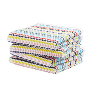 Laden Sie das Bild in Galerie -Viewer, Ddddd vaatdoek festival multi 30 x 30 cm set 4 | 2 stuks