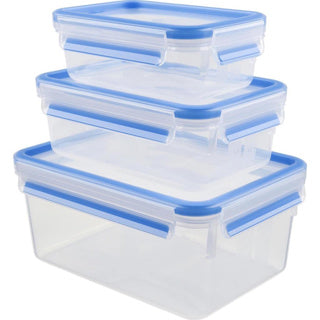 Chargez l'image dans la visionneuse de la galerie, Tefal masterseal fresh k3028912 vershouddoos - set van 3 - 100% lekvrij - vershoudbakjes - geschikt voor mealprep
