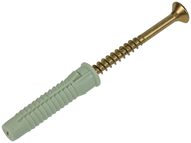 Afbeelding laden in galerijviewer, Celo 1047067 - nylon plug fx8 met schroeven 5x60 10 stuks | 1 stuks