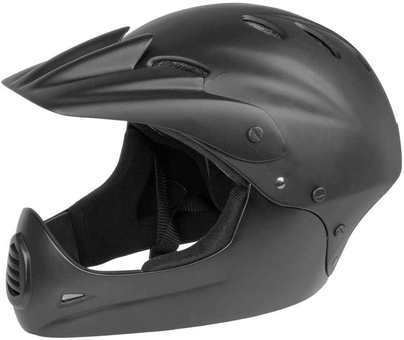 Load image into Gallery viewer, M-Wave Downhill fietshelm unisex matzwart maat 54-58 cm