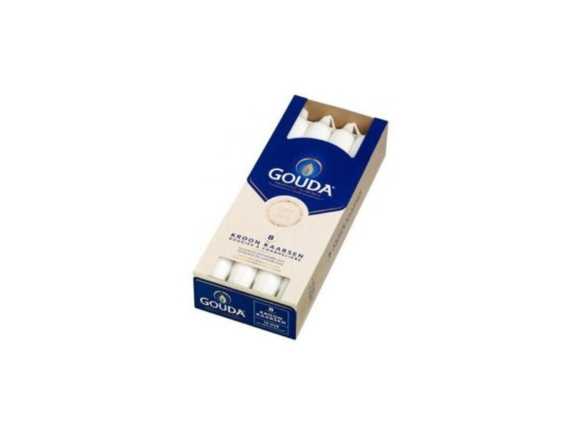 Load image into Gallery viewer, Gouda kroonkaars wit 240 24 doos a 8 stuks