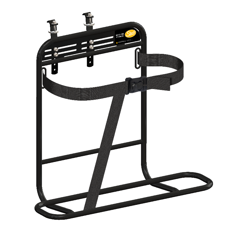 Load image into Gallery viewer, Basil steco drager buggy-mee advanced mat zwart