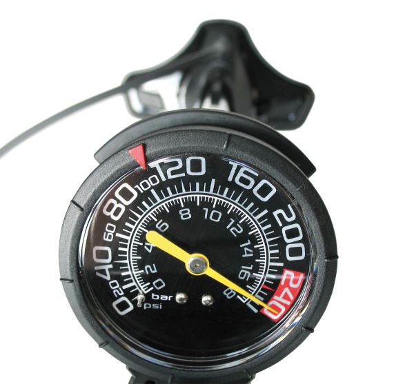 Load image into Gallery viewer, Superspark var voetpomp magnum air force - zwart